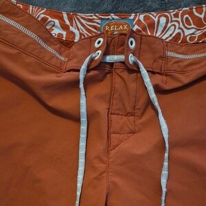 Tommy Bahama Orange Swim Trunks